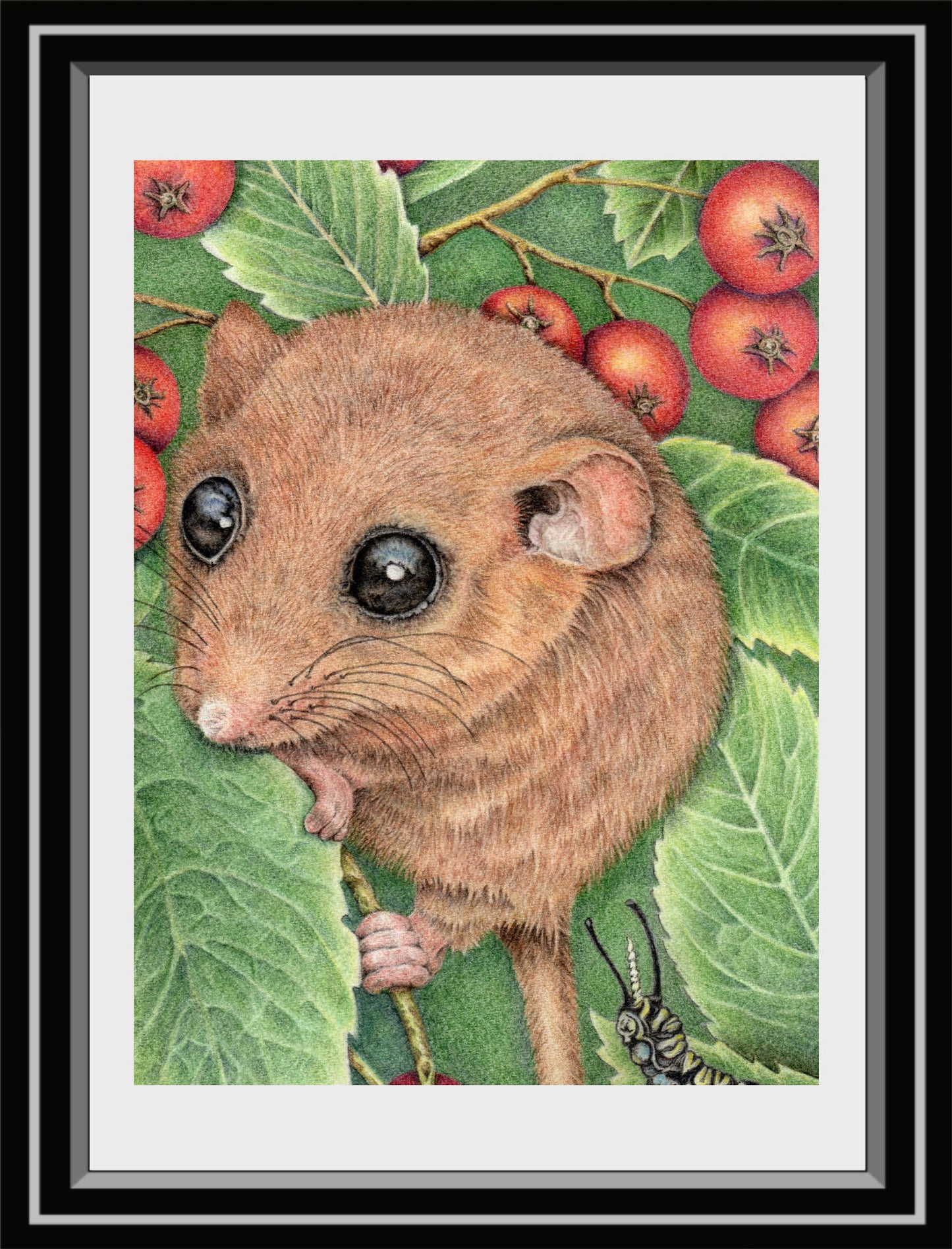 ‘A Tasty Leaf’ – Art Print From Original Artwork - Wall Décor