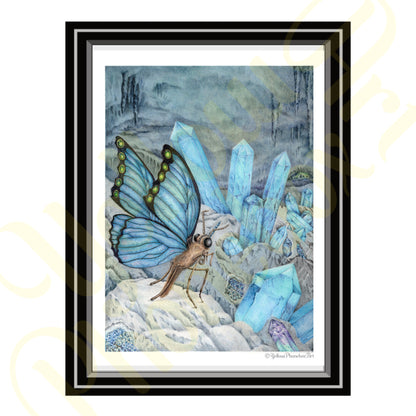 ‘Crystallis’ - Print From Original Artwork - Wall Décor