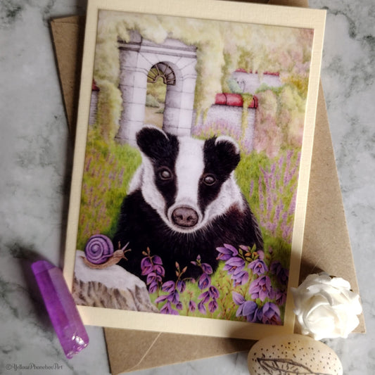 ‘Heather’ - Handmade Greetings Card With Envelope