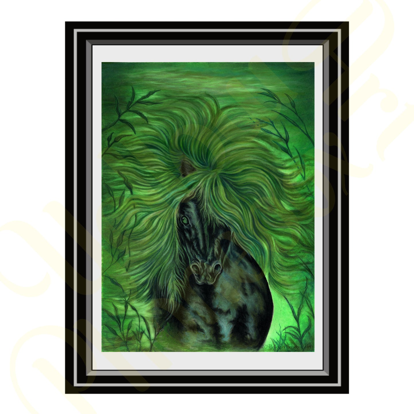 ‘Kelpie Of The Green Loch’ - Print From Original Artwork - Wall Décor