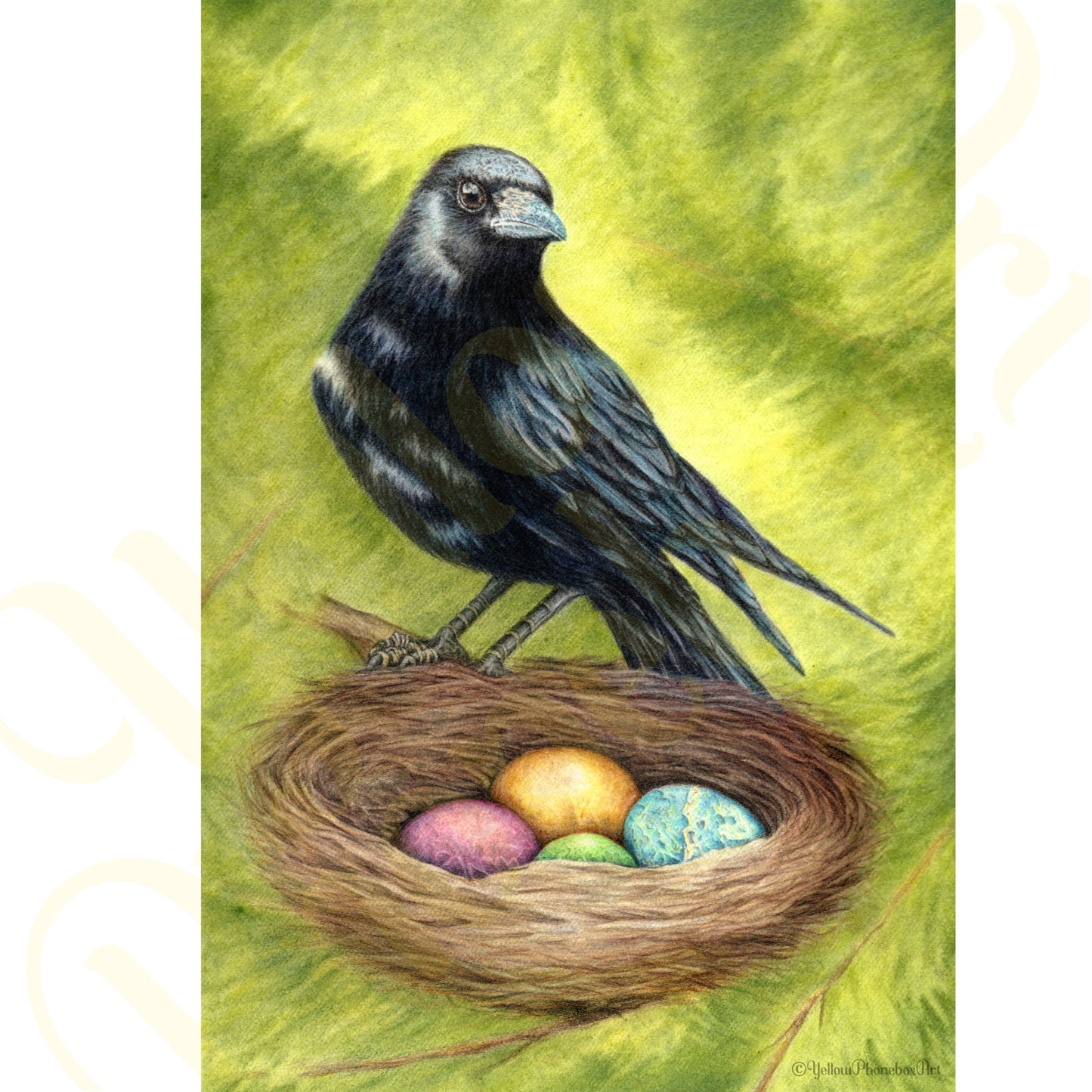 ‘Magic Eggs’ - Print From Original Artwork - Wall Décor