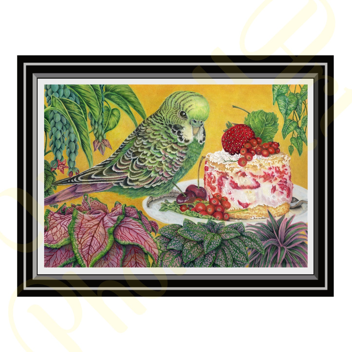 ‘My Cake!’ - Print From Original Artwork - Wall Décor