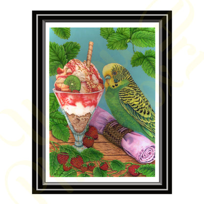 ‘My Ice Cream!’ - Print From Original Artwork - Wall Décor